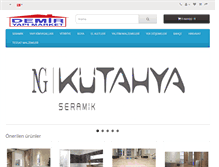 Tablet Screenshot of demiryapimarket.com